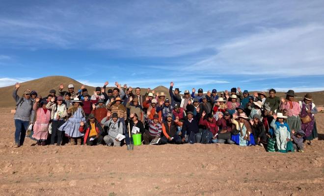 Quinoa farmer workshop